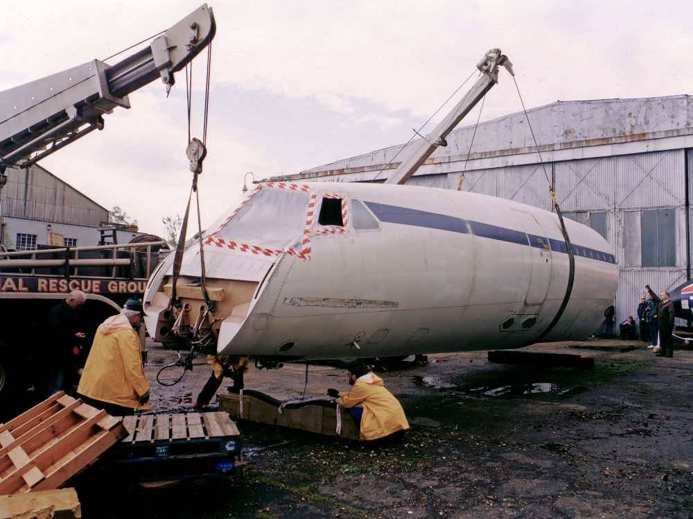 Off loading Concorde