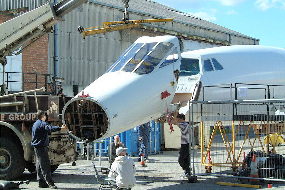 Fitting Concorde's Nose