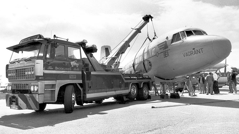 Recovering a Viking aircraft